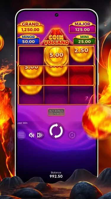 Volcanoes Coin Screenshot