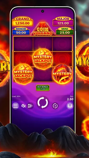 Volcanoes Coin Screenshot